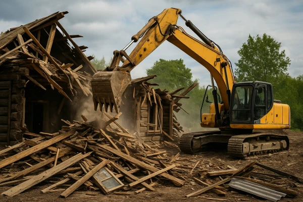 Demolition of outbuildings