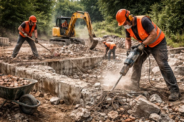 Foundation Demolition
